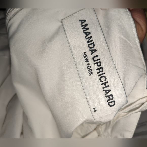 12. NWOT AMANDA UPRICHARD LAVINIA BODYSUIT IN WHITE - Picture 7 of 7